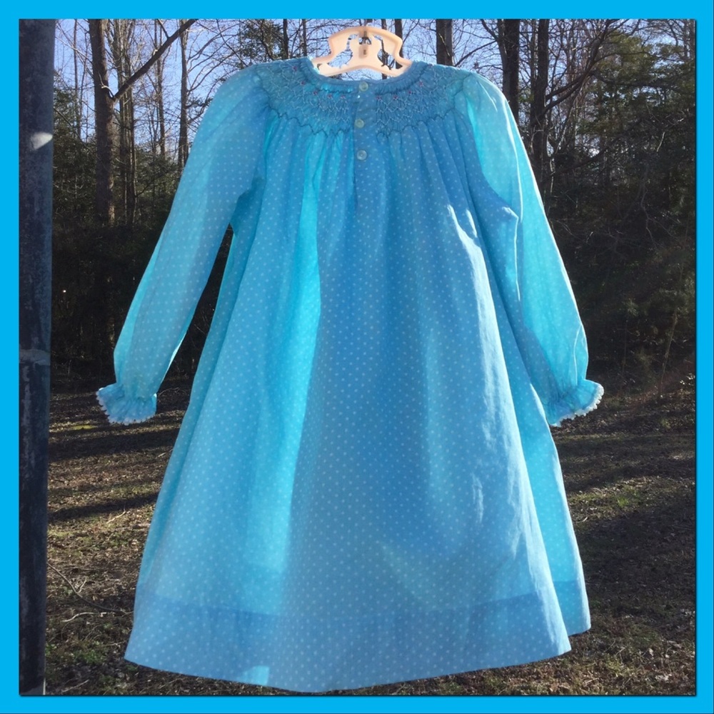 Vtg. Spring Dress, sz 6